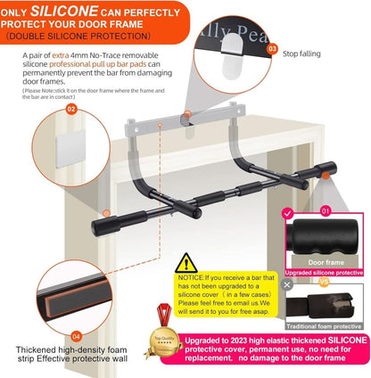 Strong Doorway Pull Up Bar with 200kg Weight Limit