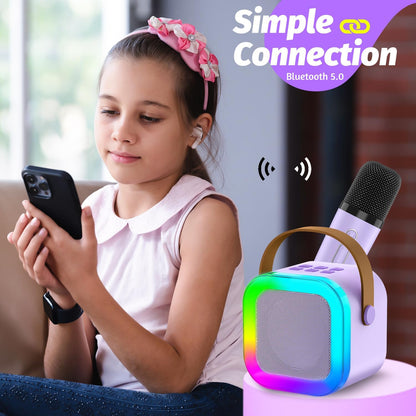 Portable Home Karaoke Bluetooth Speaker System