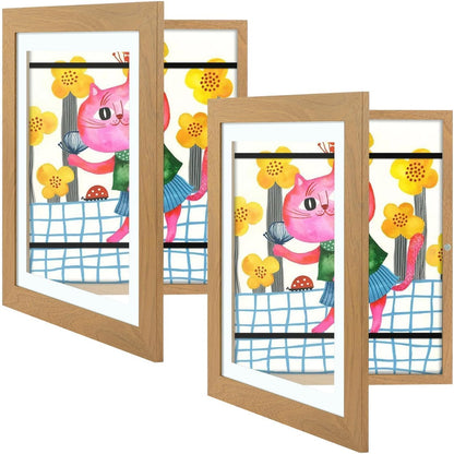 Colorful Kids Art Magnetic Picture Frame