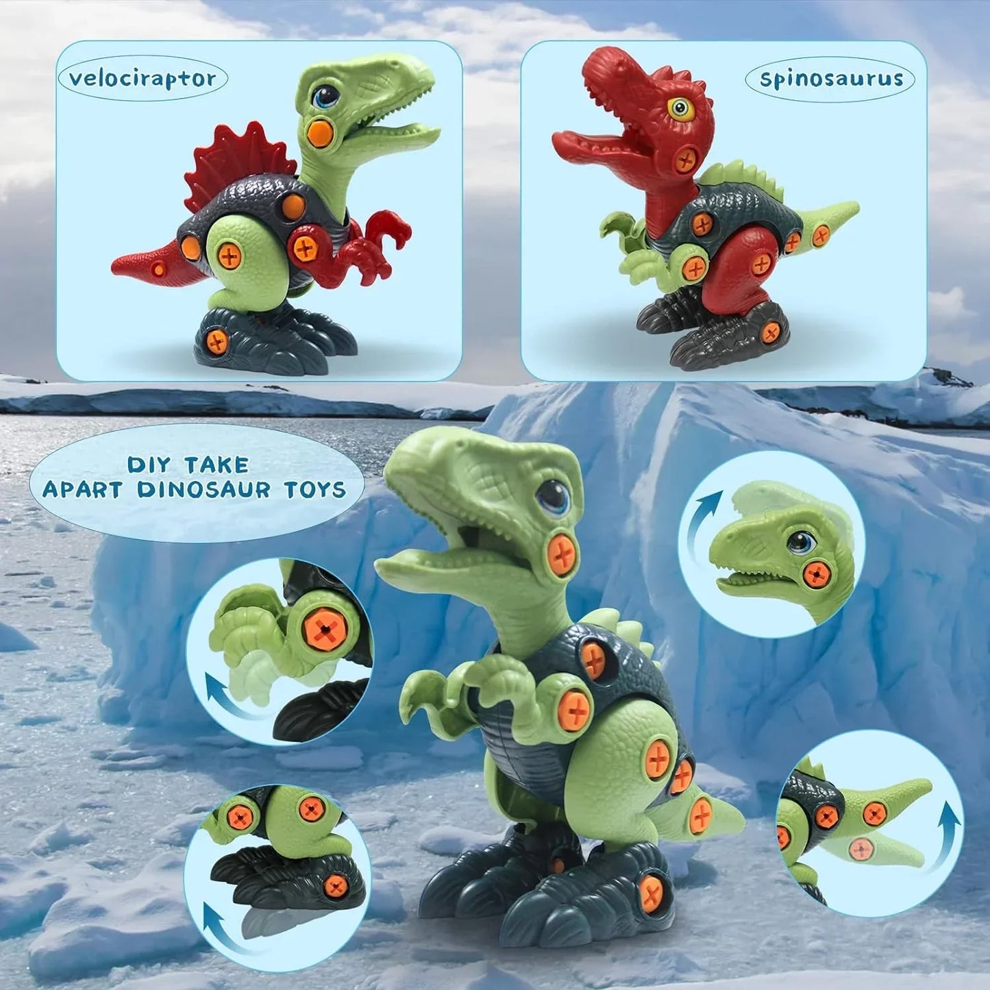 Fun Dinosaur Construction Kit