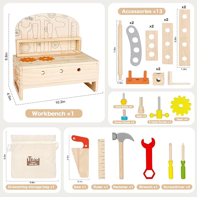 Fun Wooden Learning Board
