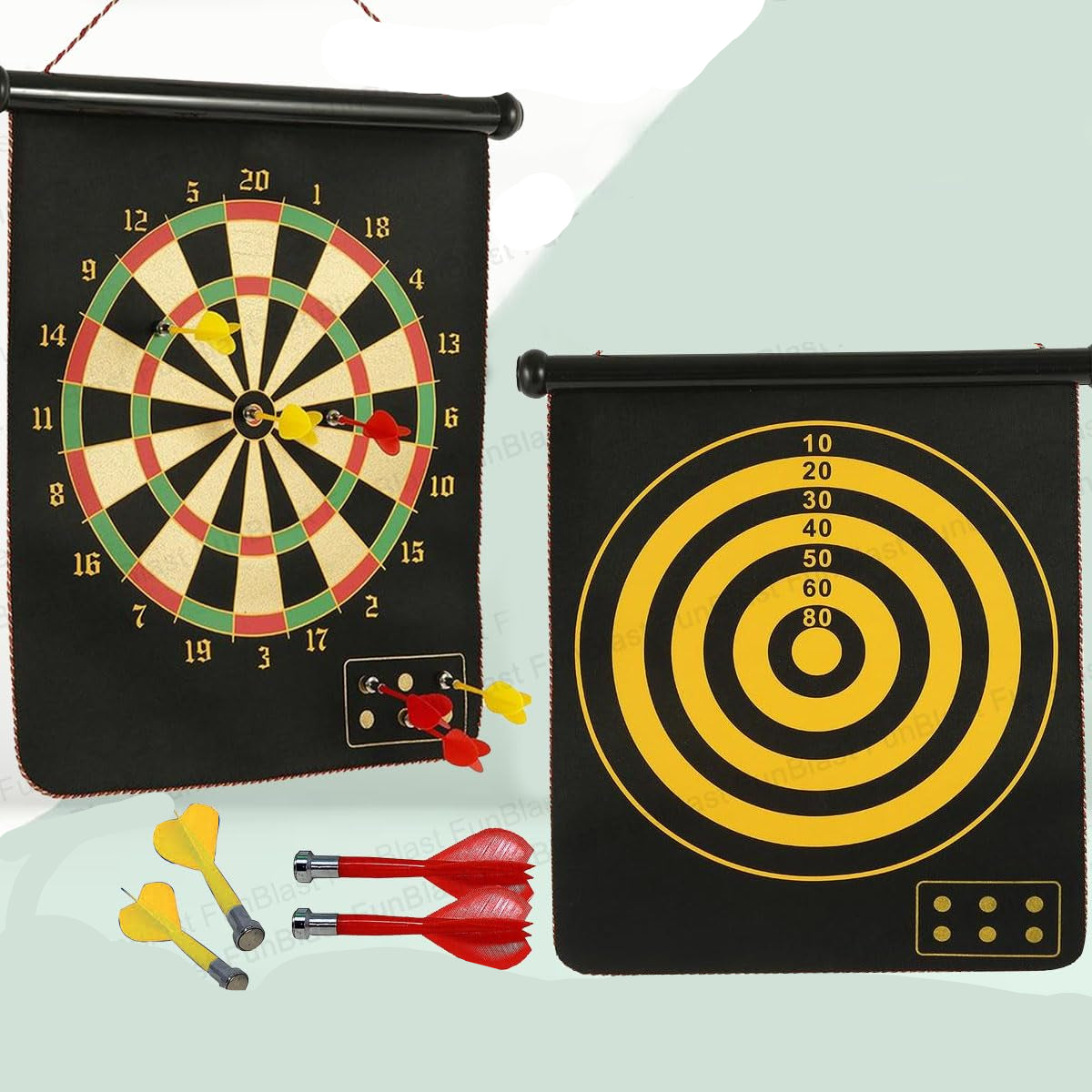 Kids Magnetic Dartboard Set