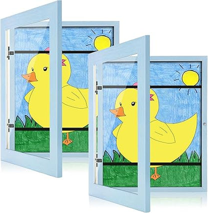 Colorful Kids Art Magnetic Picture Frame