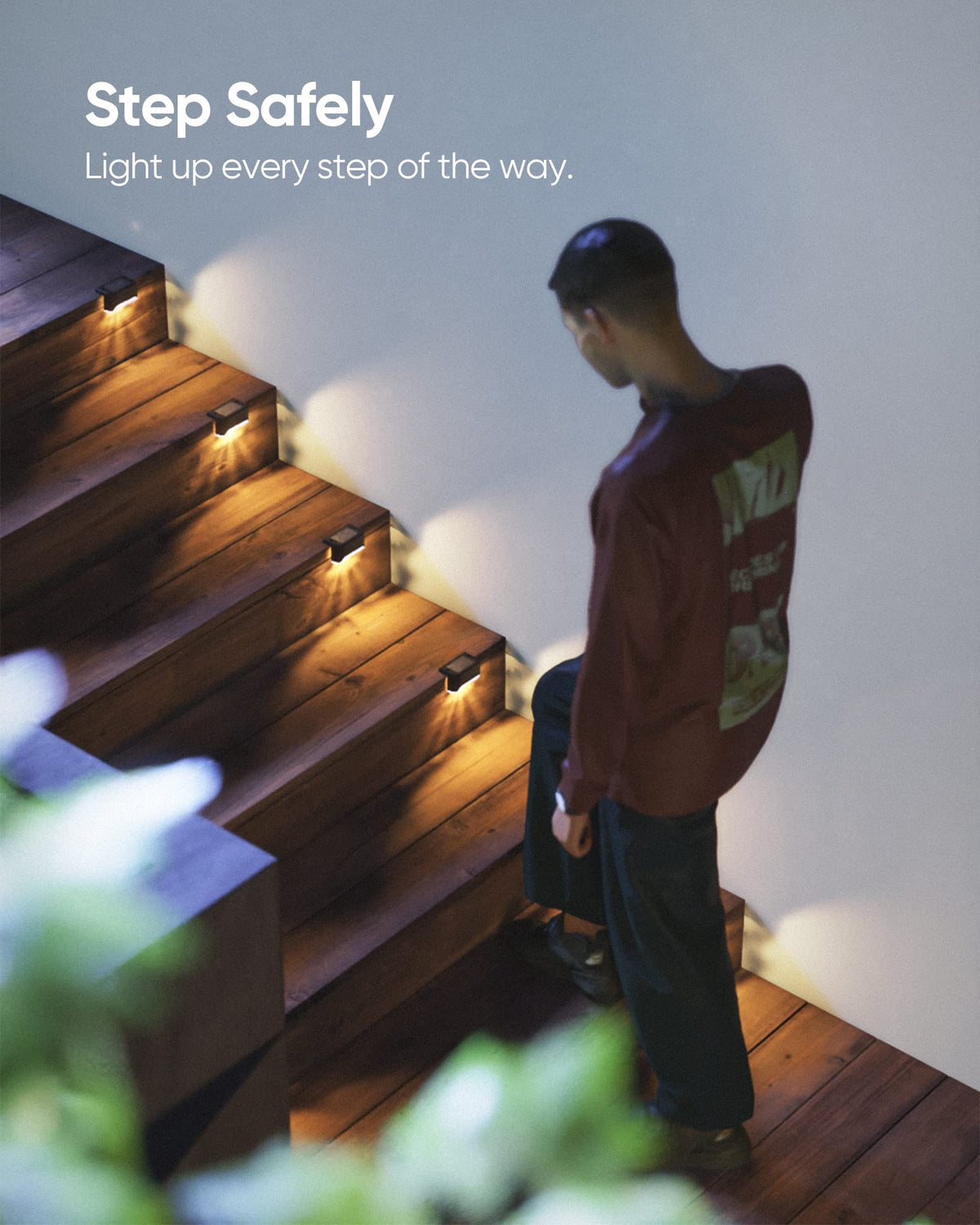 Outdoor 16 Pack Solar Powered LED Path Lights
