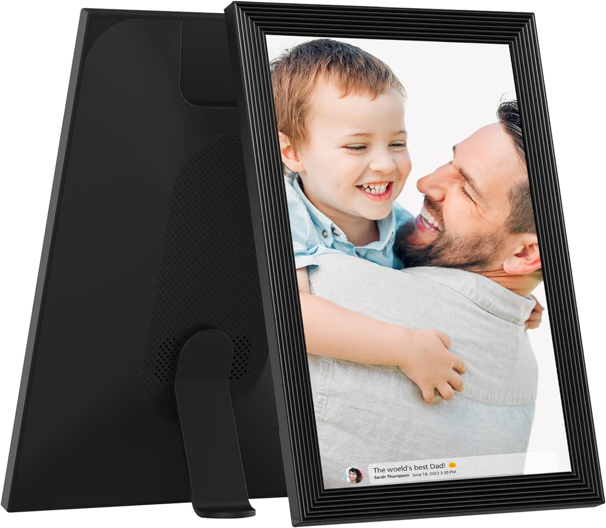 Clear Digital Picture Frame with Video and Camera