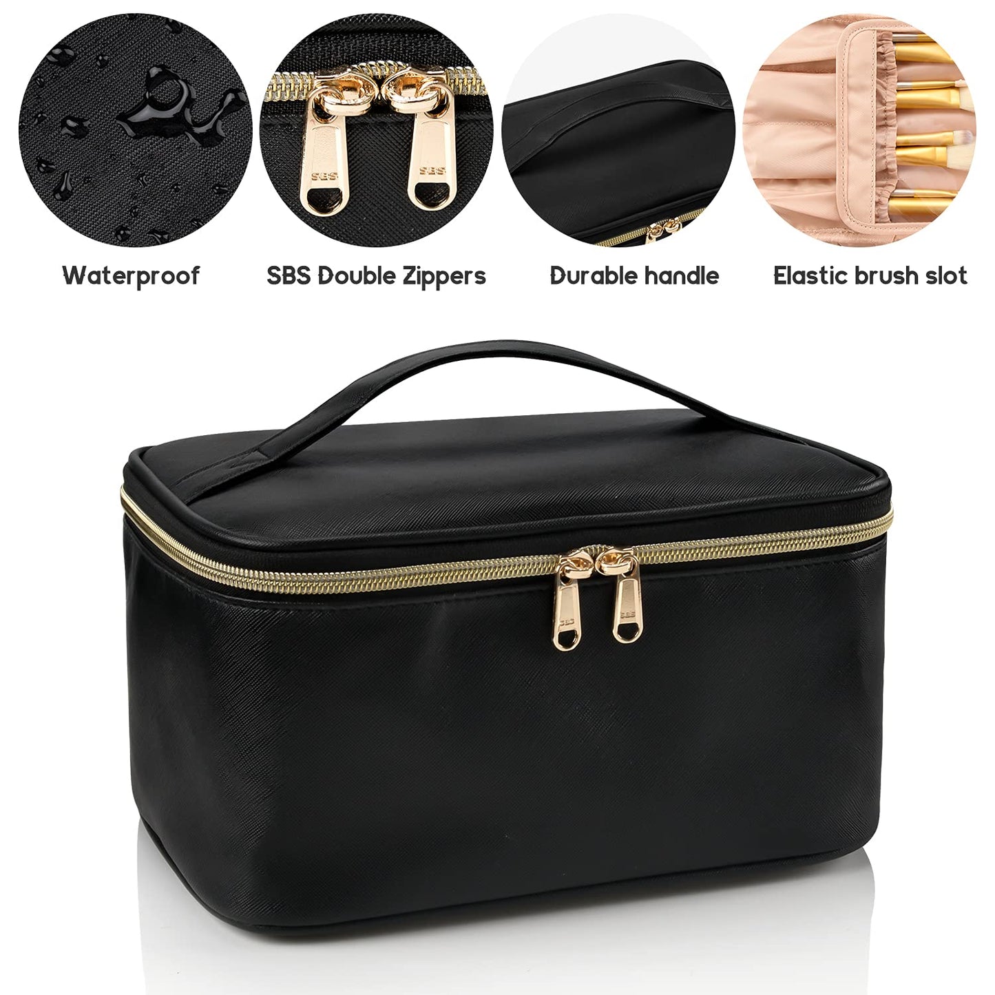 Portable Travel Makeup Storage Case