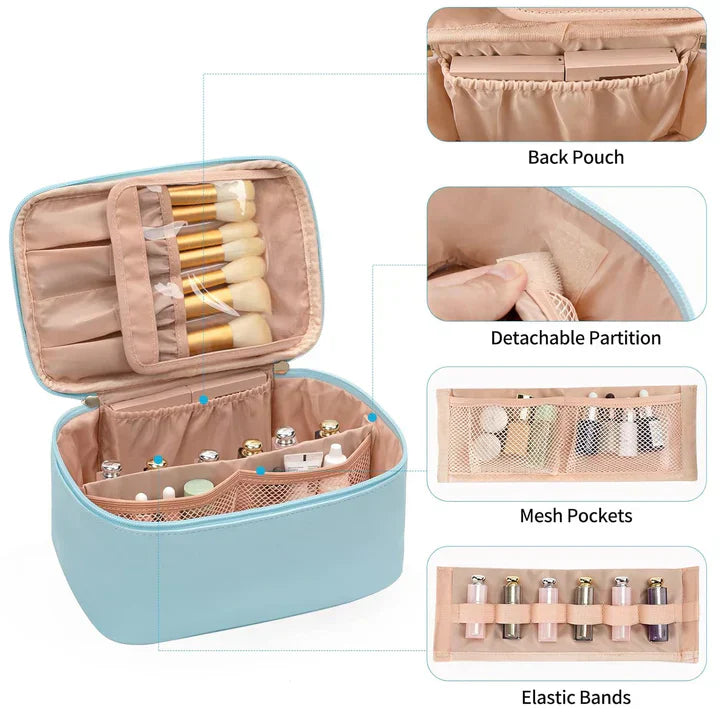Portable Travel Makeup Storage Case
