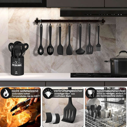 Non-Stick Silicone Kitchen Tool Set