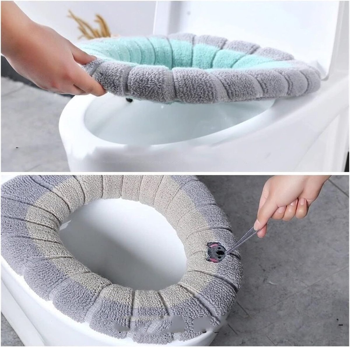 Warm Heated Toilet Seat Cover