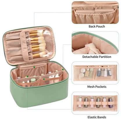 Portable Travel Makeup Storage Case