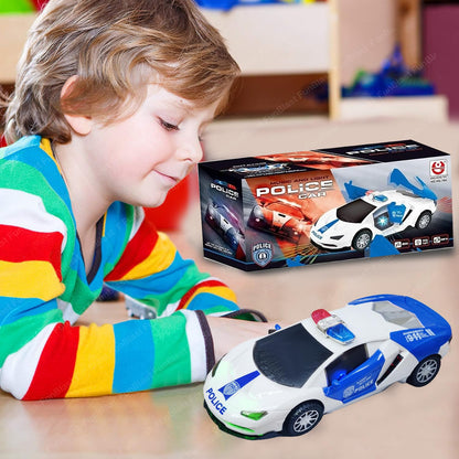 Fun Kids Remote Police Car with Lights and Sounds