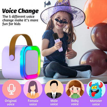 Portable Home Karaoke Bluetooth Speaker System