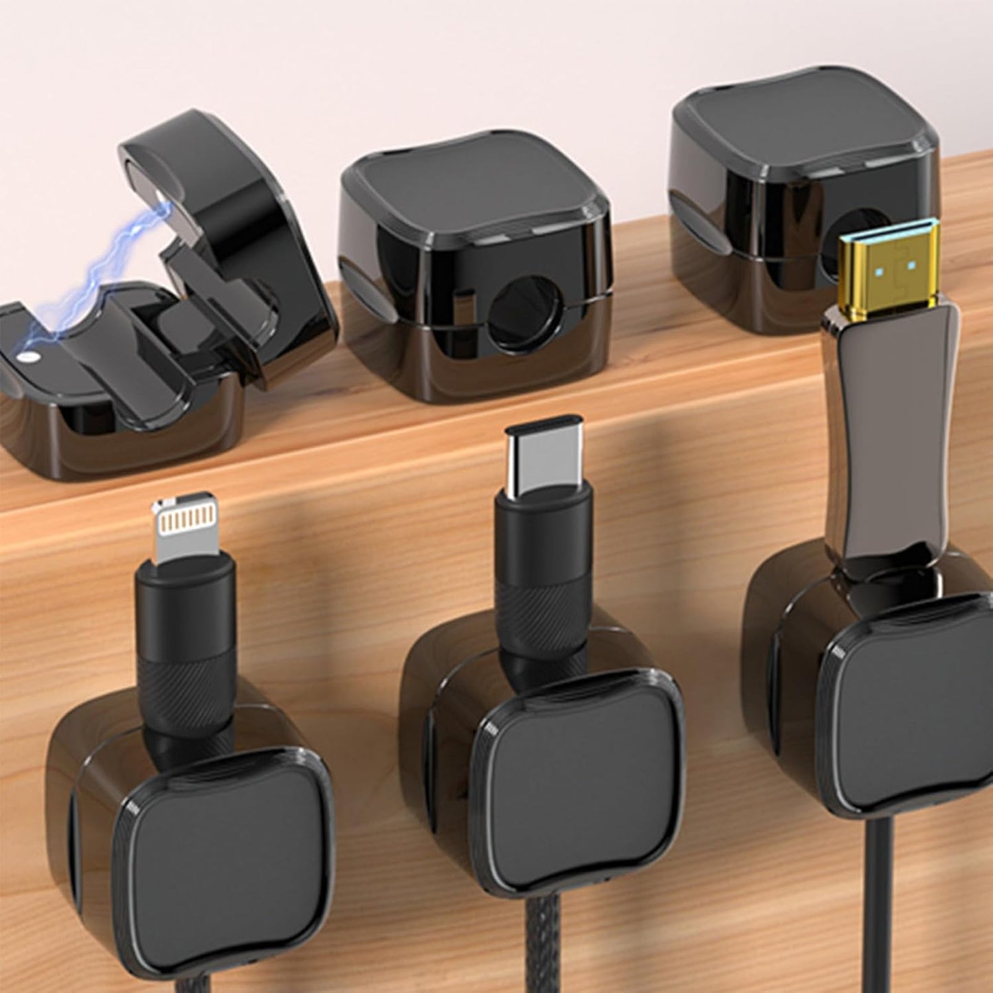 Strong Adhesive Cable Management Clips