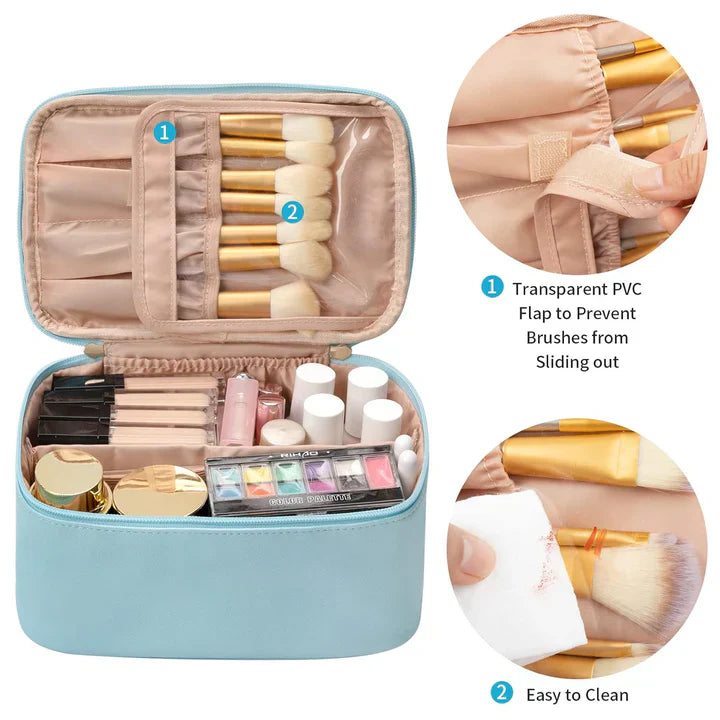Portable Travel Makeup Storage Case