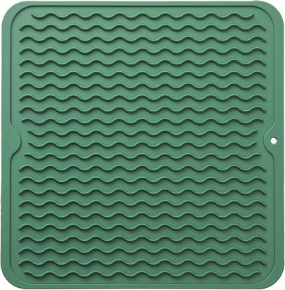 Durable Silicone Kitchen Mat, Heat Resistant & Easy Clean