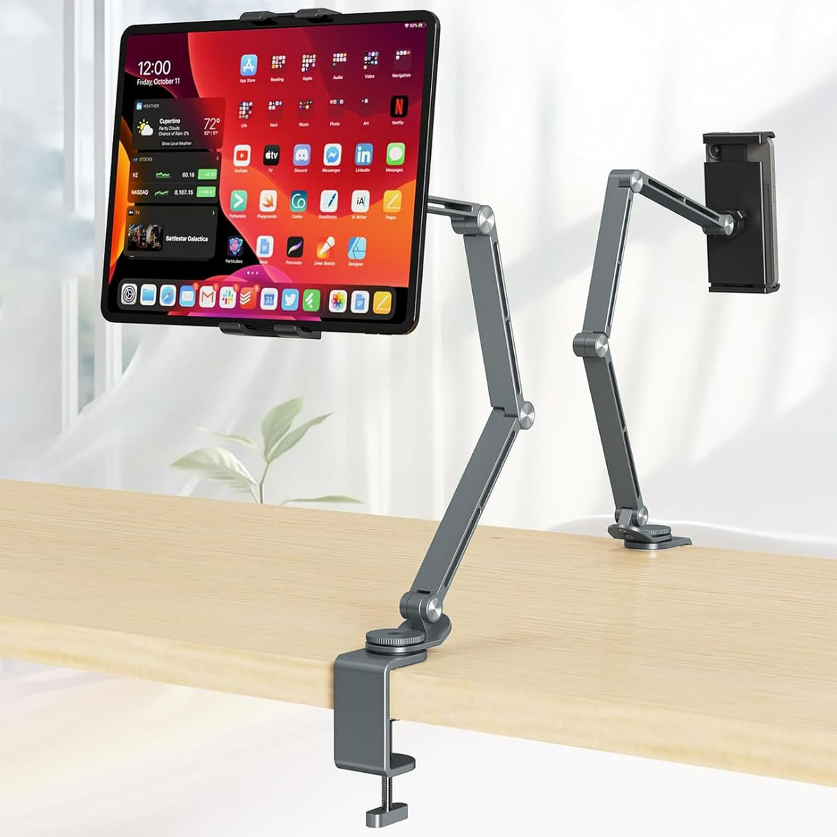 Portable Folding Tablet Holder with 360 Degree Rotation - Yeezlab