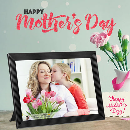 Clear Digital Picture Frame with Video and Camera