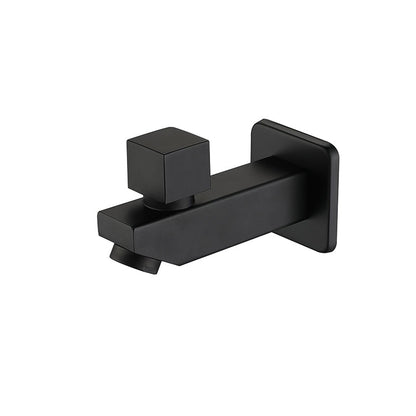 Modern Wall Mount Bathroom Faucet Cross Handle