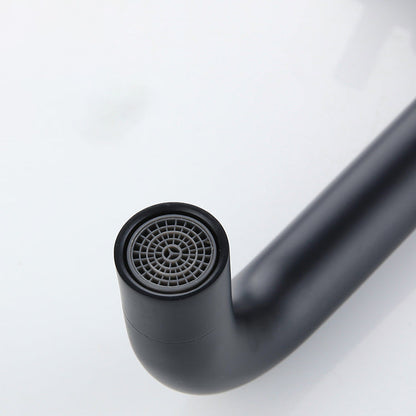 Modern Wall Mount Bathroom Faucet Cross Handle