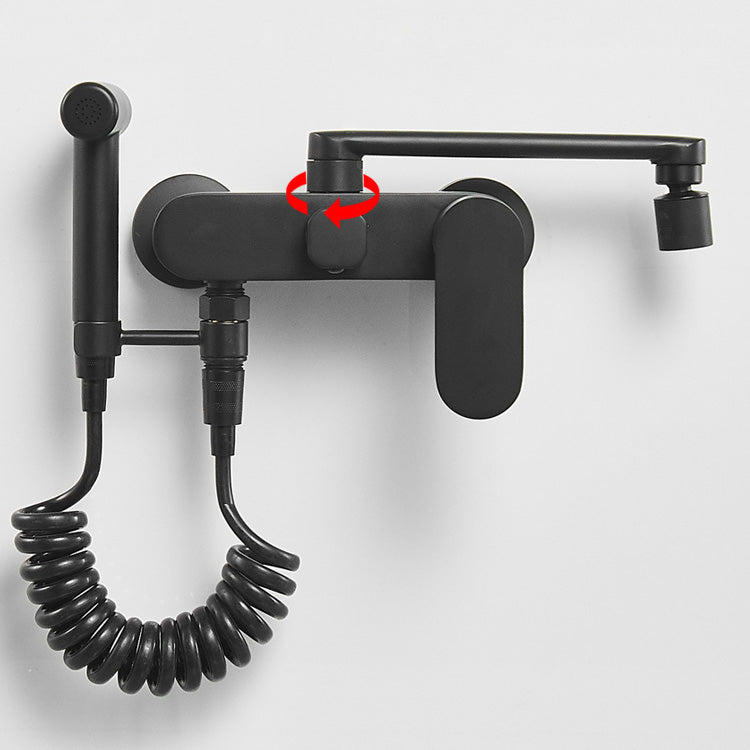 Modern Chrome Bathtub Faucet Handle