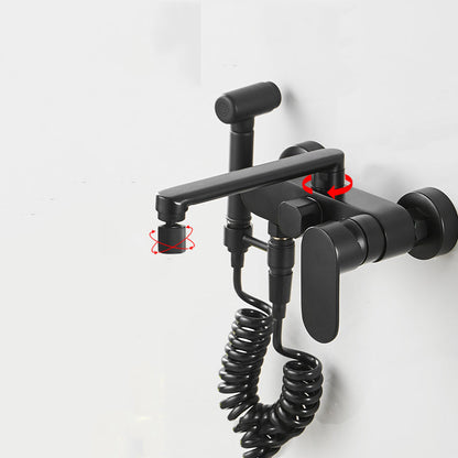 Modern Chrome Bathtub Faucet Handle