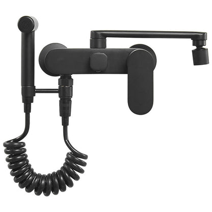 Modern Chrome Bathtub Faucet Handle