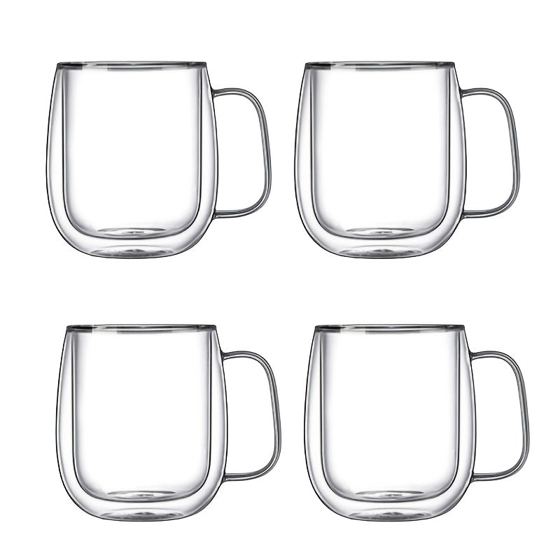 Premium Double Walled Glass Coffee Mug