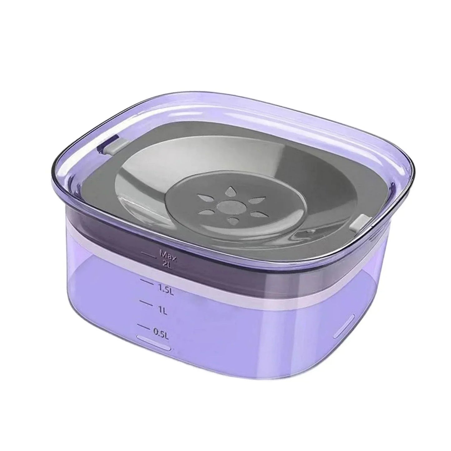 Spill Proof Pet Water Bowl for Dogs and Cats