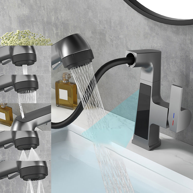 Stylish Kitchen Sink Faucet Pull Down Brass Bathroom Faucet