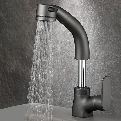 Stylish Kitchen Sink Faucet Pull Down Brass Bathroom Faucet