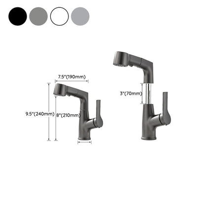 Stylish Kitchen Sink Faucet Pull Down Brass Bathroom Faucet