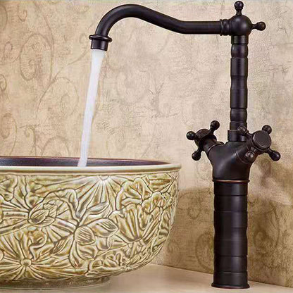 Modern Cross Handle Sink Faucet for Bathtub
