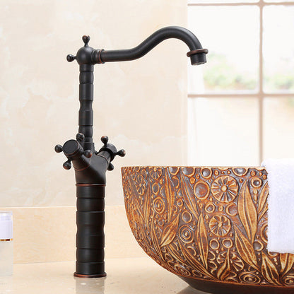 Modern Cross Handle Sink Faucet for Bathtub