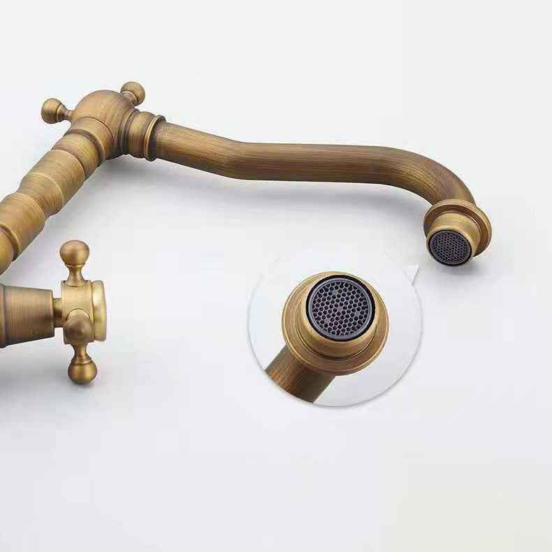 Modern Cross Handle Sink Faucet for Bathtub