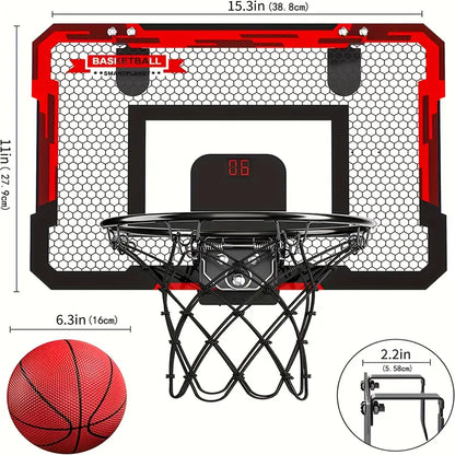 Electronic Basketball Hoop Door System