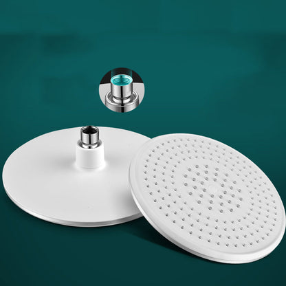 Luxurious Chrome Round Shower Head Set for Bathroom - Yeezlab