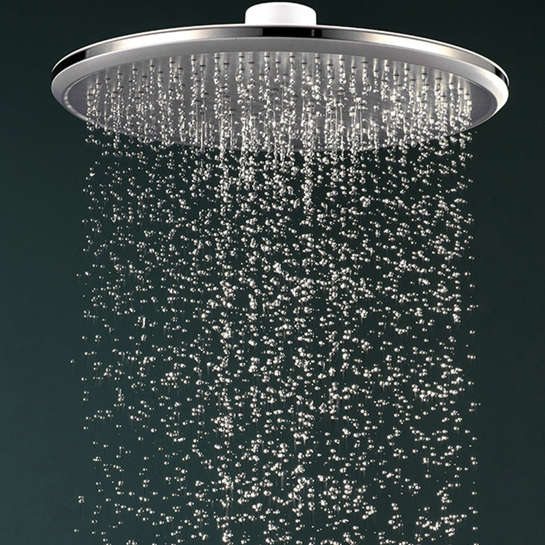 Luxurious Chrome Round Shower Head Set for Bathroom