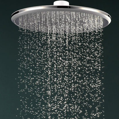 Luxurious Chrome Round Shower Head Set for Bathroom
