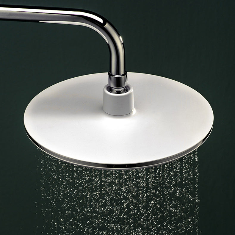 Luxurious Chrome Round Shower Head Set for Bathroom