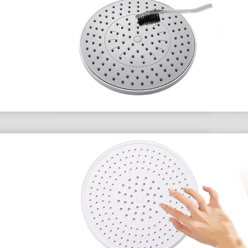 Luxurious Chrome Round Shower Head Set for Bathroom