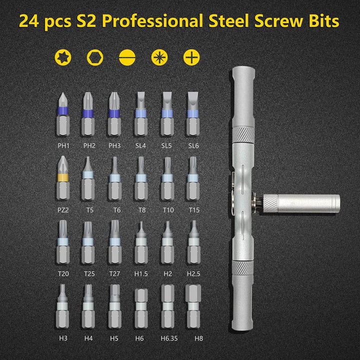 Premium 24-in-1 Multi Tool Screwdriver Kit