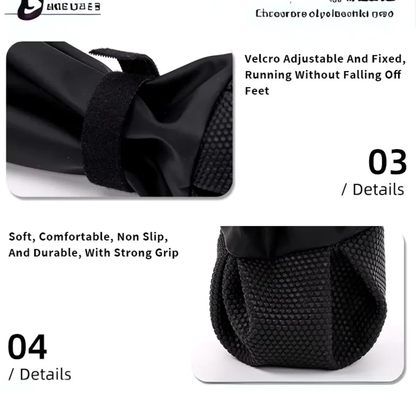 Waterproof Dog Boots with Grip Soles