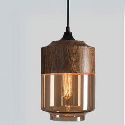 Modern Wooden Pendant Light NordLuna