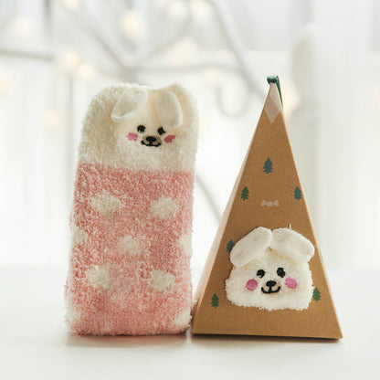Cozy Christmas Socks Gift Set