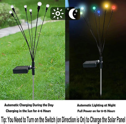 Colorful Outdoor Solar String Lights