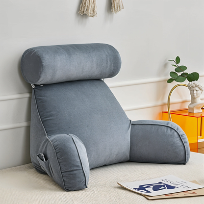 Ergonomic Support Pillow with Arms and Adjustable Neckrest - Yeezlab