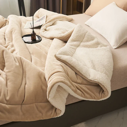 Plush Fleece Cozy Throw Blanket