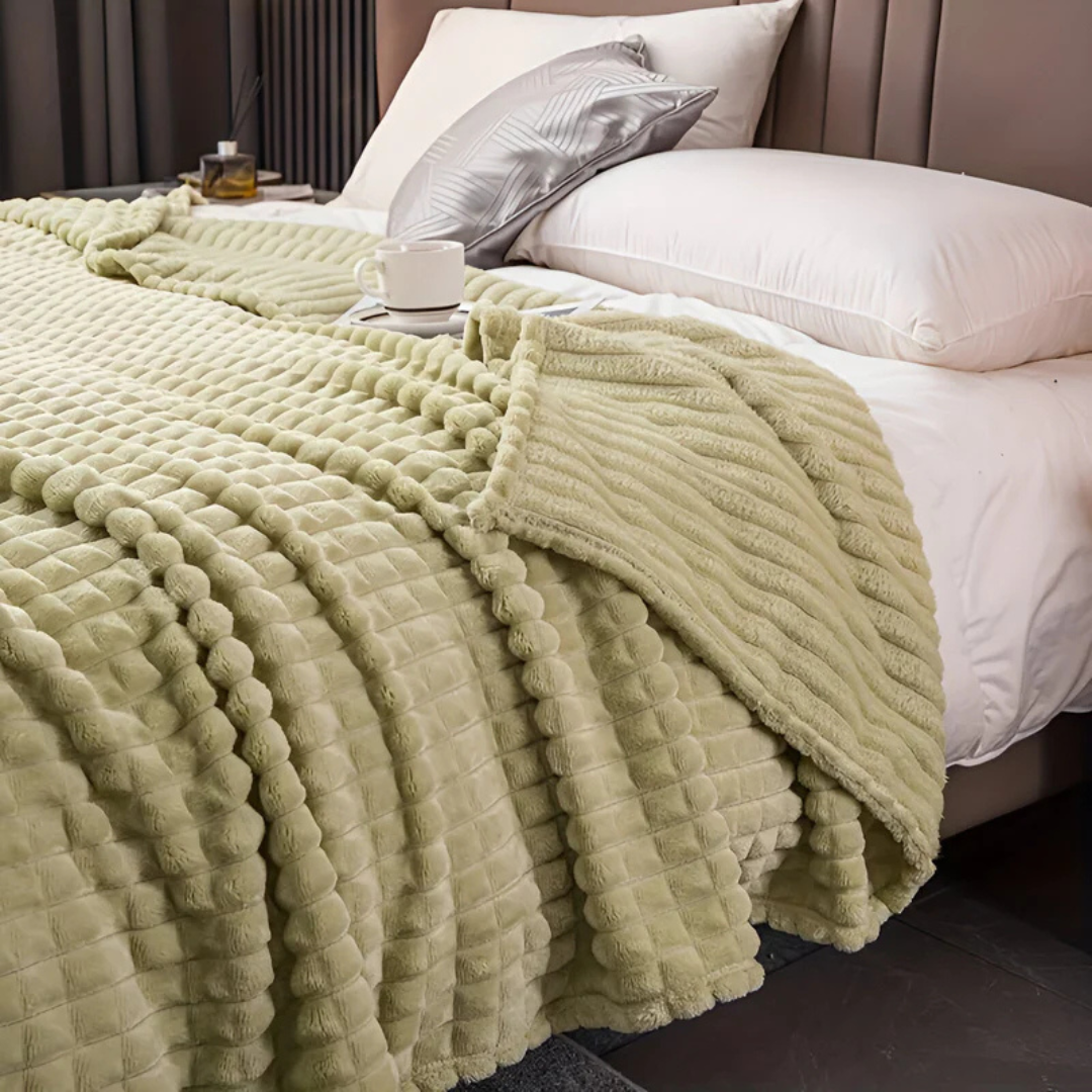 Cozy Plush Fleece Throw Blanket