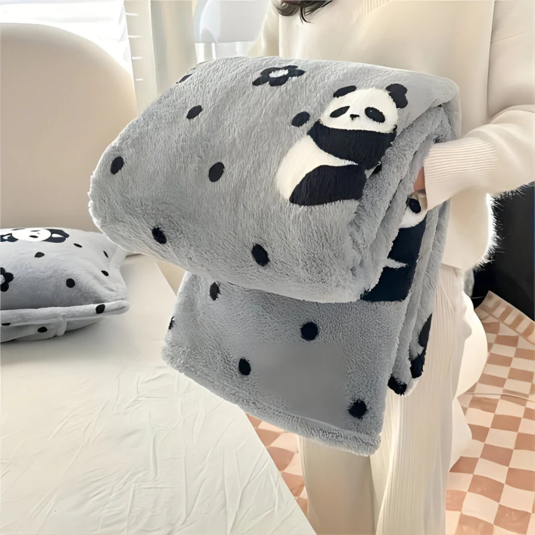 Plush Cozy Fleece Throw Blanket