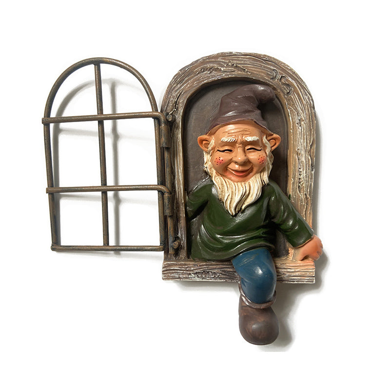 Colorful Miniature Garden Gnome Statue